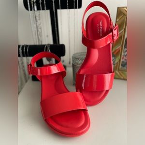 Brand New Burnt Orange Hush Puppies Sandals